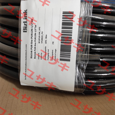 PUR-line PUR12N-1/2"BK / M12PUR-SW-VPE Leoni