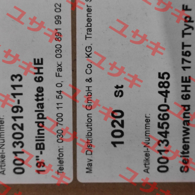 001 34560-485 Schroff