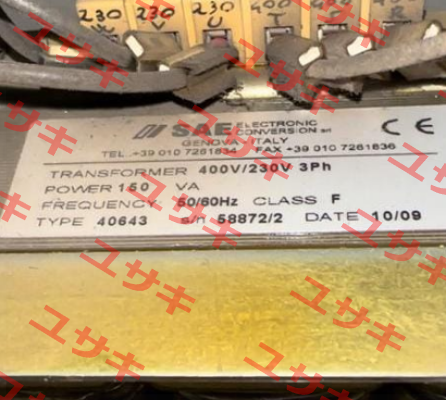 40643-T00 SAE – Electronic Conversion