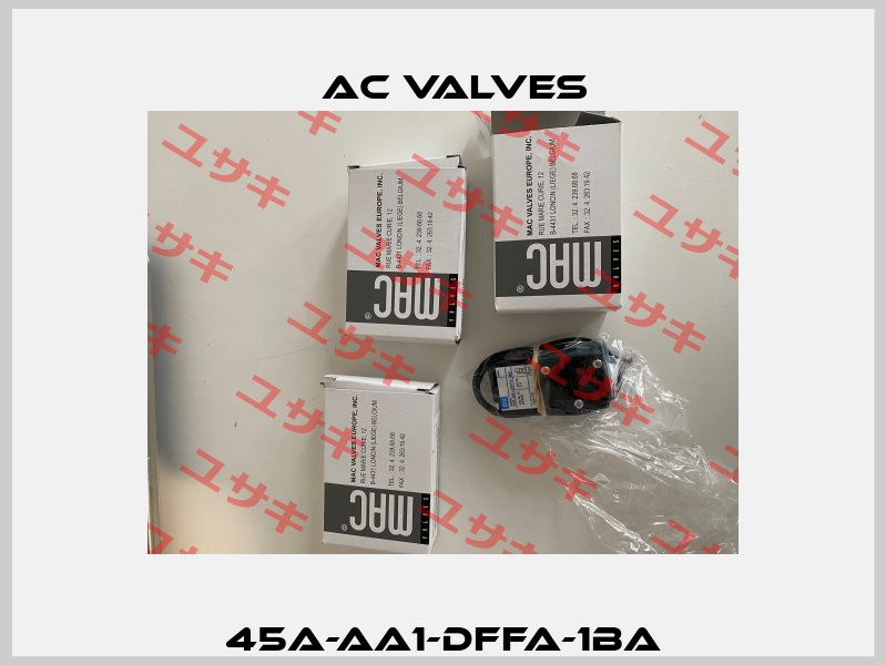 45A-AA1-DFFA-1BA МAC Valves