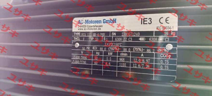 FCA 132 MB-6/PHE AC Motoren