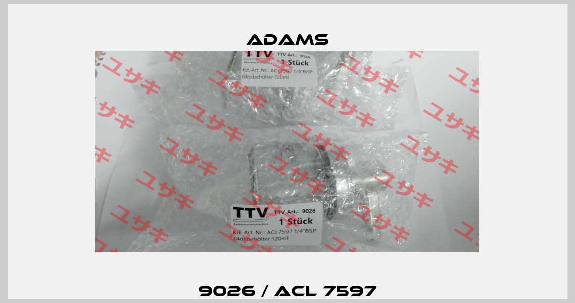 9026 / ACL 7597 ADAMS