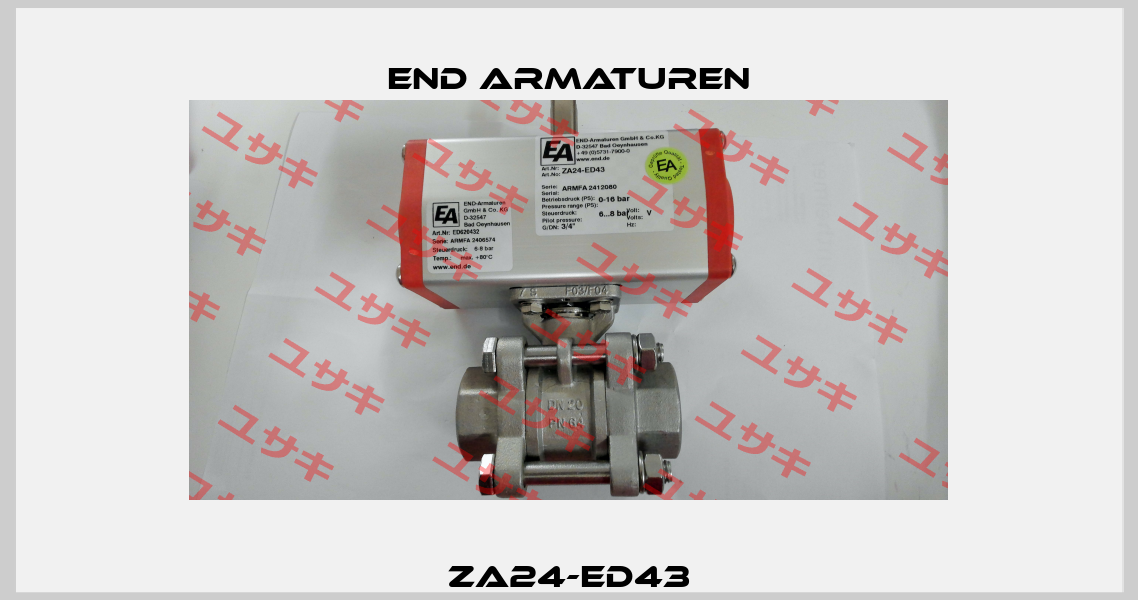 ZA24-ED43 End Armaturen