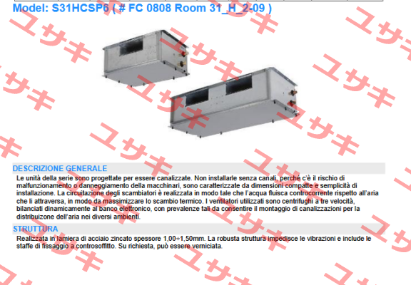 S31HCSP6 + ETBN-2.5A  + COIB-S 31/38 + PS-S 31/38 Aertesi