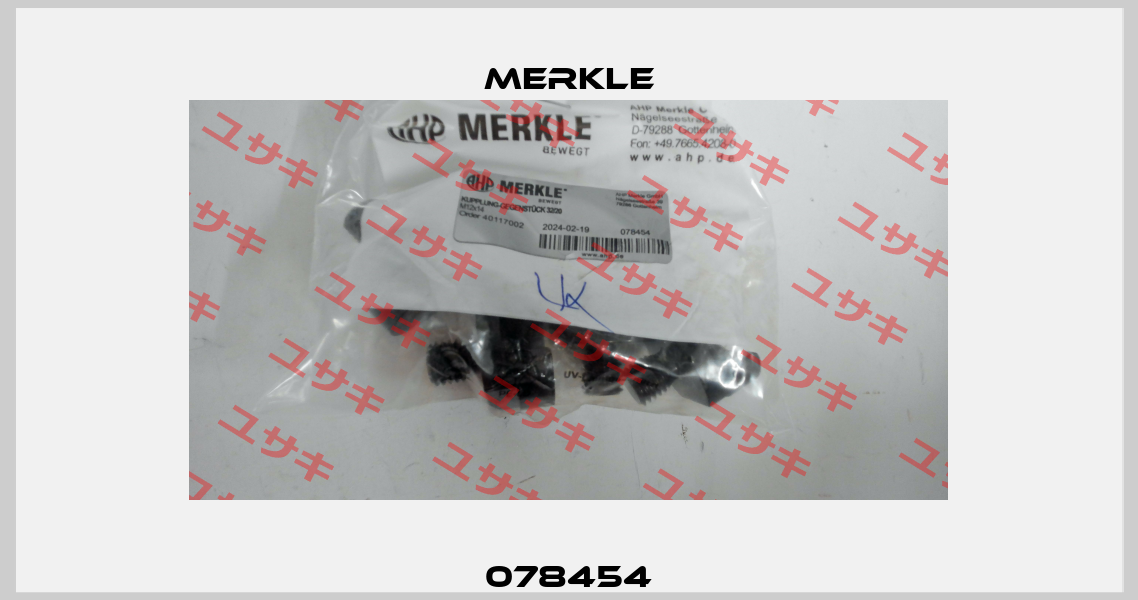 078454 Merkle