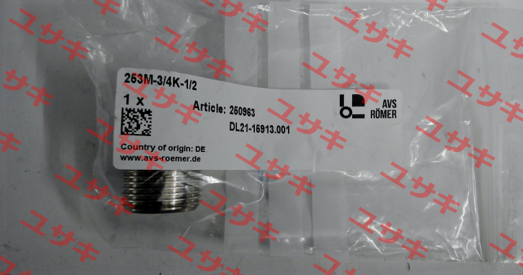 PN: 250963 / 253M-3/4K-1/2 RÖMER