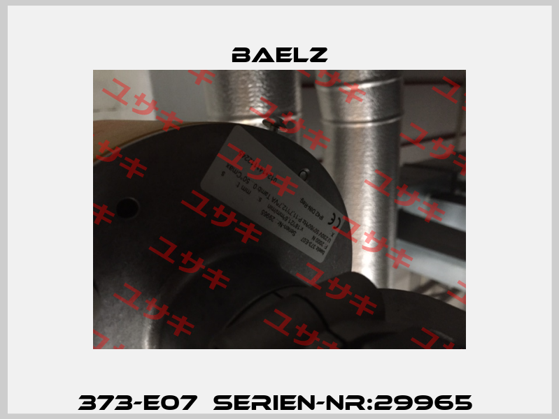 373-E07  SERIEN-NR:29965  Baelz