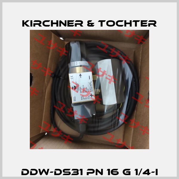DDW-DS31 PN 16 G 1/4-i Kirchner & Tochter