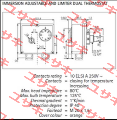 TLSC 07050 obsolete, replaced by GDT/8P5 IMIT (Afriso)