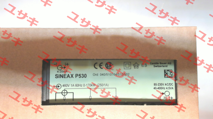 Sineax P 530 Ord:040/510764/010/002 Gossen Metrawatt