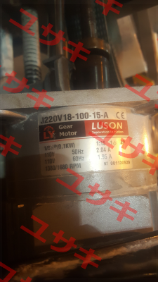 S001 Type J220V18-100-15-A  Luson