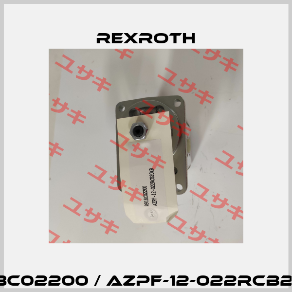 R918C02200 / AZPF-12-022RCB20KB Rexroth