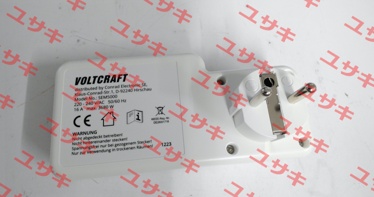 P/N: VC-12936570, Type: Energy logger SEM5000 Voltcraft