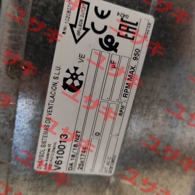V610013 / DA 18/18 N2T 00 25X1744 VE Chaysol