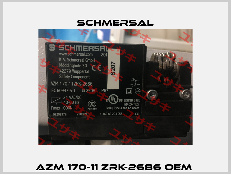 AZM 170-11 ZRK-2686 oem  Schmersal