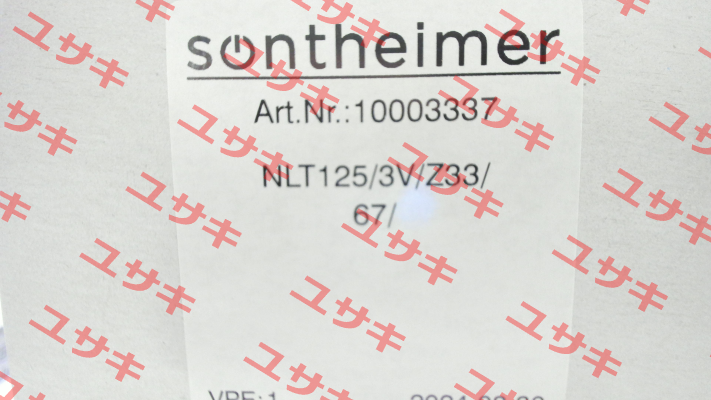 NLT125/3V/Z33/67 Sontheimer