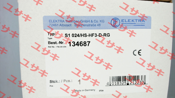 134687 // S1 024/HS-HF3-D-RG Elektra Tailfingen