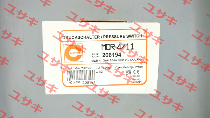 p/n: 206194; Type: MDR 4S/11 Condor