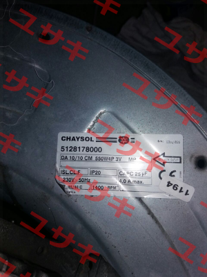 V 710063 DA 10/10 550 Chaysol