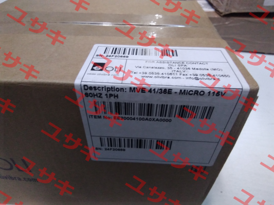 EE20004100A0XA0000 Oli