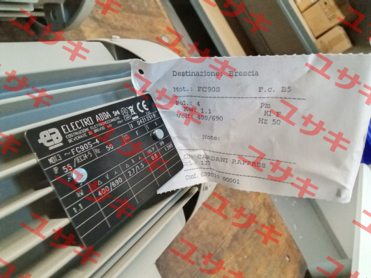 FC90S-4 1,1kW 4P 660/380V 50Hz B5 Electro Adda