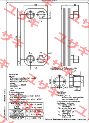 Part Number : 805124 Funke