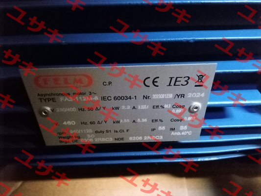 FA3-112M - KW 2,2 Felm