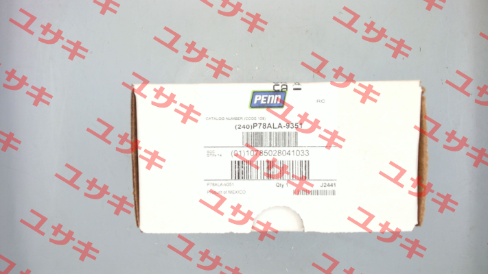P78ALA-9351 (P78A) 7/16" UNF Johnson Controls