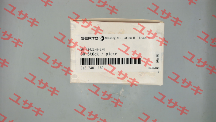 P/N: 018.2401.160, Type: SO 42421-8-1/8 Serto