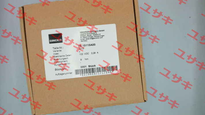 76 13113A00-0013 Binder
