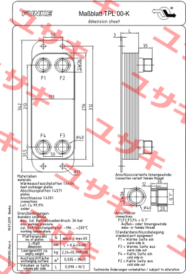 TPL 00-K-4-22 / 1035660 Funke