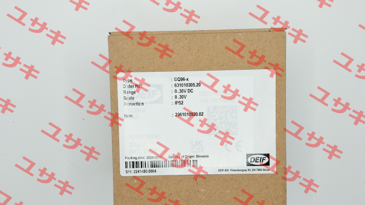2961010920 03 / DQ96-X Deif