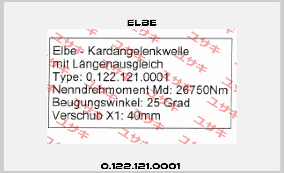 0.122.121.0001  Elbe