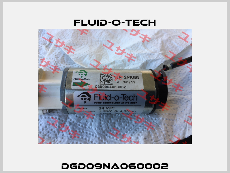 DGD09NA060002 Fluid-O-Tech