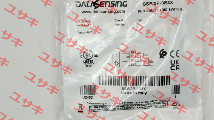 SSP/0P-0E3X Micro Detectors / Diell (now Datasensing)
