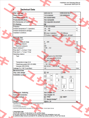 WSR-D24116-S / 22000063410 Voith