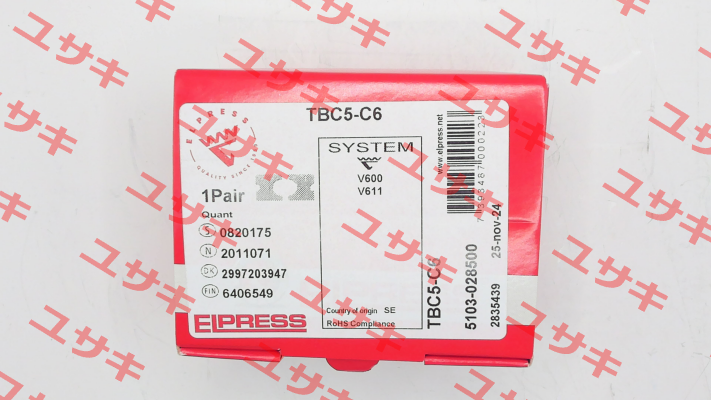 p/n: 5103-028500, Type: TBC5-C6 Elpress