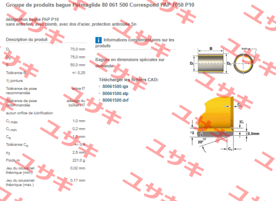 80061500 Permaglide