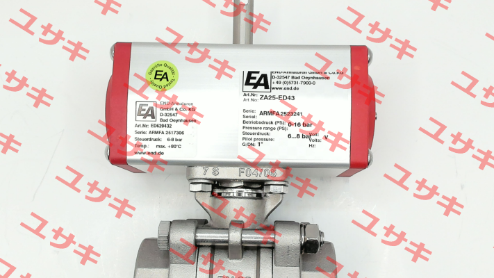 ZA25-ED43 End Armaturen