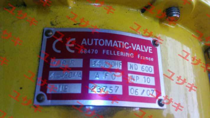 Control valve VPR 34100 HF - DN600 PN10  Automatic Valve