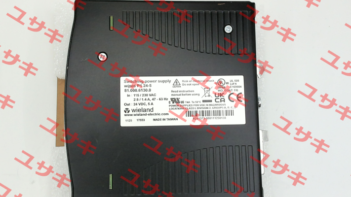 81.000.6130.0 / WIPOS P1 24-5 Wieland Electric