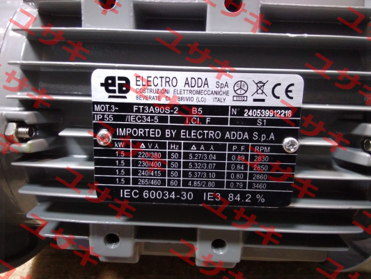 FT3A90S-2 1,5kW 2P 400/230V 50Hz B5 Electro Adda