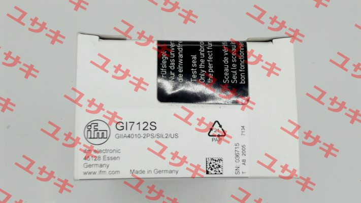 GI712S / GIIA4010-2PS/SIL2/US Ifm