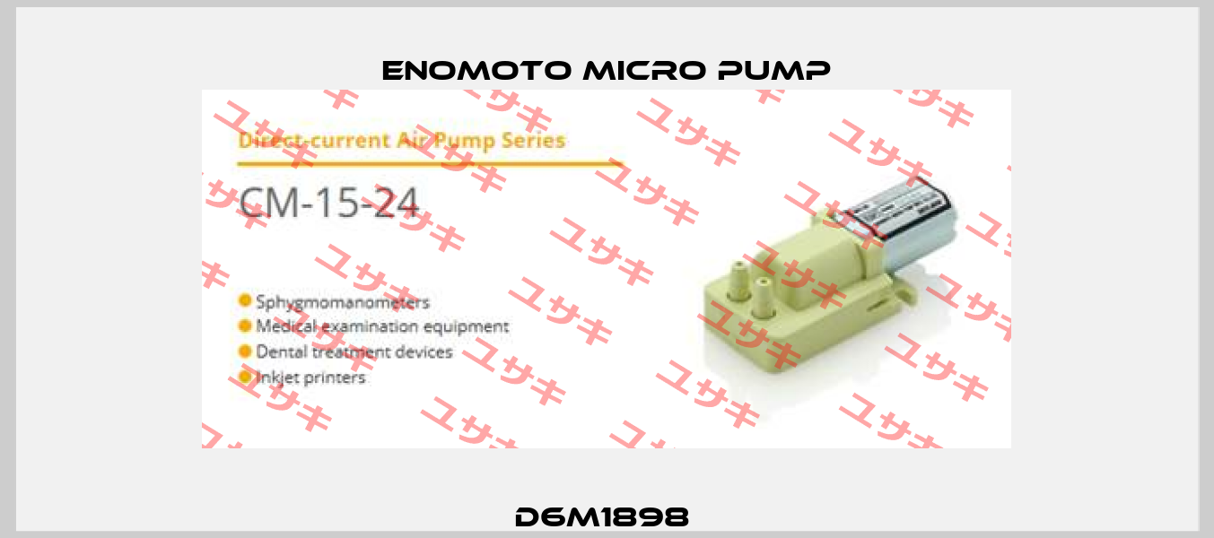 D6M1898  Enomoto Micro Pump