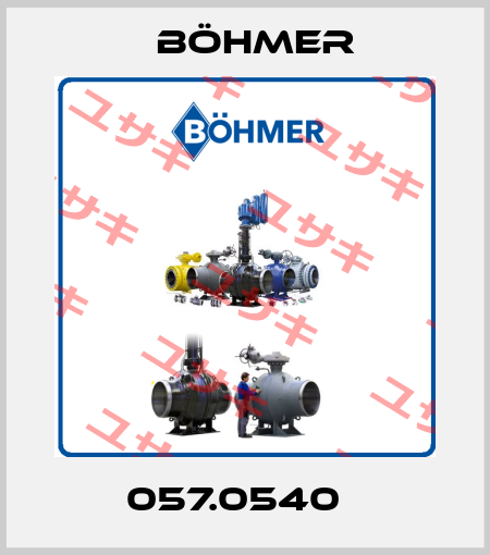 057.0540   Böhmer