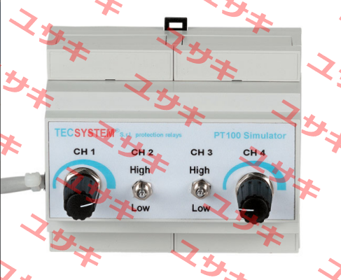 P/N: 1AC0036 Type: PT100 SIMULATOR Tecsystem