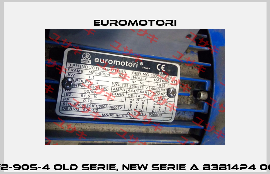 ME2-90S-4 old serie, new serie A B3B14P4 006  Euromotori