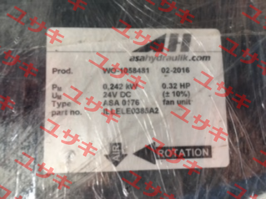 AWK 10300114066 / ASA0176AD02 ASA Hydraulik
