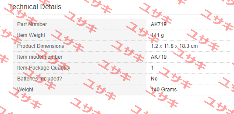 AK719  Sealey