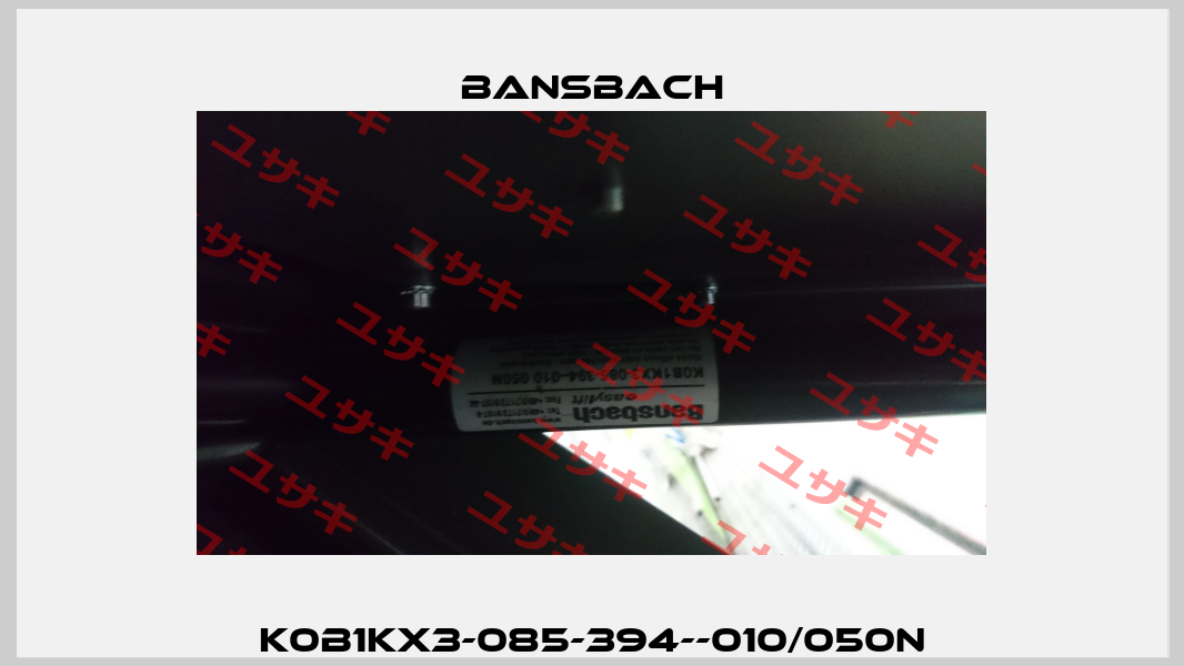 K0B1KX3-085-394--010/050N Bansbach